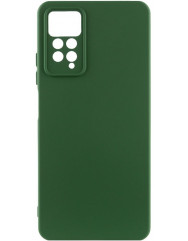 Чехол Silicone Case Xiaomi Redmi Note 11 Pro/12 Pro (темно-зеленый)