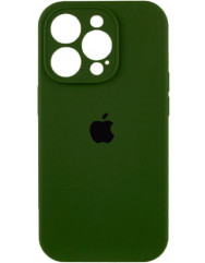 Чохол Silicone Case Separate Camera iPhone 11 Pro (темно-зелений)