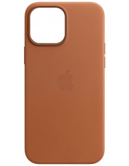 Чехол Leather Case iPhone 13 Pro Max (Brown)