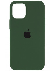 Чехол Silicone Case iPhone 11 Pro Max (армейский зеленый)