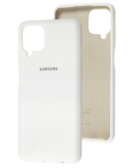 Чохол Silicone Case Samsung A12 (білий)