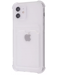Чехол CARD CASE SAFE iPhone 12 mini (прозрачный)