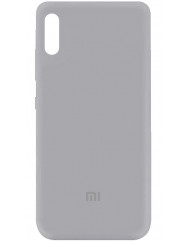 Чехол Silicone Case Xiaomi Redmi 9a (серый)