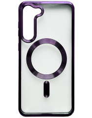 Case  Chrome  Magsafe Samsung S23 (Purple)