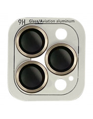 Защитное стекло на камеру Apple iPhone 15 Pro (6.1") / 15 Pro Max (6.7") (Gold)