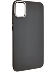 Чехол Matte Colorful Metal Samsung A04e (Black)