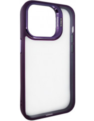 Crystal Case + Lens Set iPhone 15 Pro Deep Purple