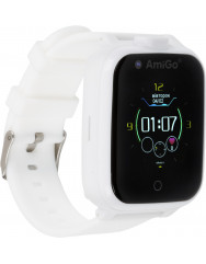Дитячий розумний годинник AmiGo GO006 GPS 4G WIFI  (White)