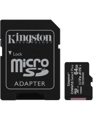 Карта памяти Kingston micro SDXC Canvas Select Plus A1 64gb (10cl) + адаптер