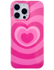 Чехол Heart Barbie Case для iPhone 12/12 Pro Pink