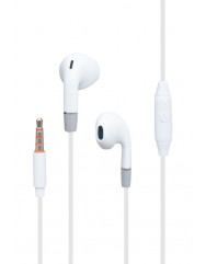 Вакуумні навушники-гарнітура Celebrat G8 (White)