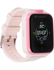 Дитячий розумний годинник AmiGo GO006 GPS 4G WIFI  (Pink)