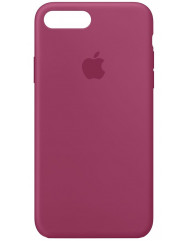 Чехол Silicone Case iPhone 7/8 Plus (малиновый)