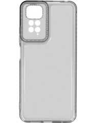 Чехол TPU Starfall Clear для Xiaomi Redmi Note 11/11s (серый)