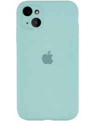 Чехол Silicone Case Separate Camera iPhone 13 (мятный)