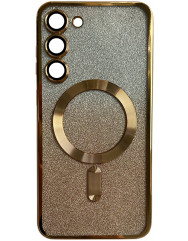 Case shiny Chrome Magsafe Samsung S23 Plus (Gold)