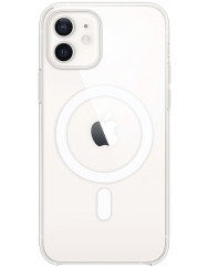 Чехол силиконовый TPU MagSafe iPhone 12 mini/ 13 Mini (прозрачный)