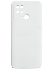 Чехол Silicone Case Xiaomi Redmi 10C (белый)