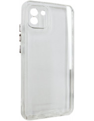 Чехол силиконовый Space Clear Samsung A03 (прозрачный)