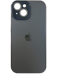 Glass Case  MagSafe  iPhone 15  (Gun Grey)