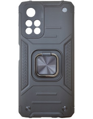 Чохол Hard Defence + підставка Poco M4 Pro / Xiaomi Redmi Note 11 (чорний)