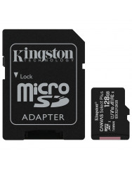 Карта памяти Kingston micro SDXC Canvas Select Plus A1 128gb (10cl) + адаптер