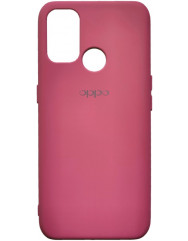 Чехол Silicone Case Oppo A53 / A32 / A33 (бордовый)