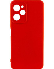 Чехол Silicone Case Poco X5 Pro (красный)