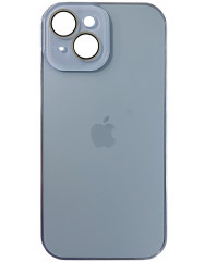 Glass Case  MagSafe  iPhone 15  (Sierra Blue)
