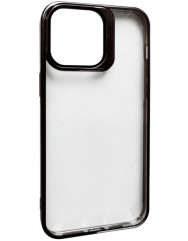 Case Clear Camera Stand iPhone 12/12 Pro  Black