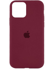 Чехол Silicone Case iPhone 12 Mini (Plum)