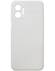 Чехол Silicone Case Motorola E13 (белый)