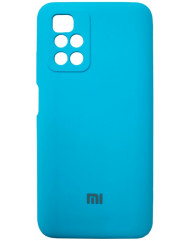 Чохол Silicone Case Xiaomi Redmi 10 (блакитний)