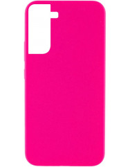Чехол Silicone Case Samsung Galaxy S21 FE (ярко-розовый)