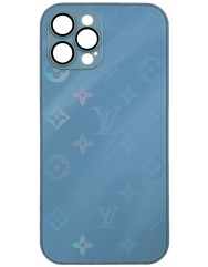  Glass Case  LV  iPhone 12 Pro Max (Sierra Blue)