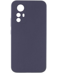 Чехол Silicone Case Xiaomi Redmi Note 12s (темно-серый)