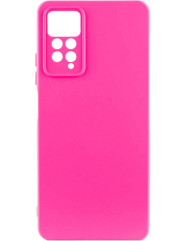 Чехол Silicone Case Xiaomi Redmi Note 11 Pro/12 Pro (ярко розовый)