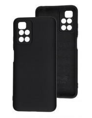 Чехол Silicone Case Poco M4 Pro 5G (черный)