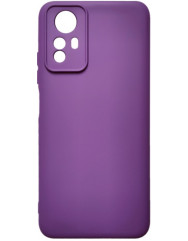 Чехол Silicone Case Xiaomi Redmi Note 12s (фиолетовый)