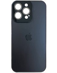 Glass Case  MagSafe  iPhone 15 Pro  (Black)
