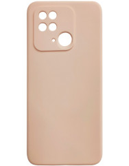 Чехол Silicone Case Xiaomi Redmi 10C (персиковый)