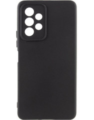 Чехол Silicone Case Samsung Galaxy A52 (черный)