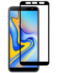 Стекло бронированное Samsung Galaxy J6 plus 2018 (5D Black)