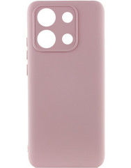 Чехол Silicone Case Poco M6 Pro 4G (молочный)