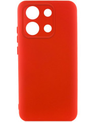 Чехол Silicone Case Poco X6 Pro 5G (красный)