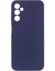 Чехол Silicone Case Samsung Galaxy A55 (темно-синий)