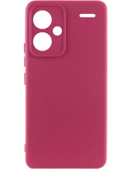 Чохол Silicone Case Xiaomi Note 13 Pro Plus (бордовий)