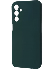 Чехол Silicone Case Samsung Galaxy A55 (темно-зеленый)
