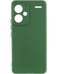 Чехол Silicone Case Xiaomi Note 13 Pro Plus (темно-зеленый)