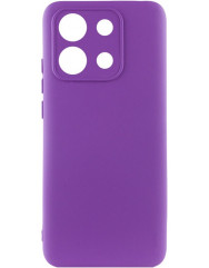 Чехол Silicone Case Poco M6 Pro 4G (фиолетовый)